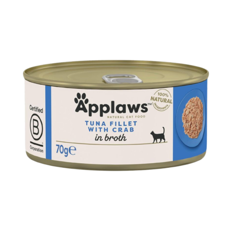 Applaws Cat Tuna with Crab In Broth 70g